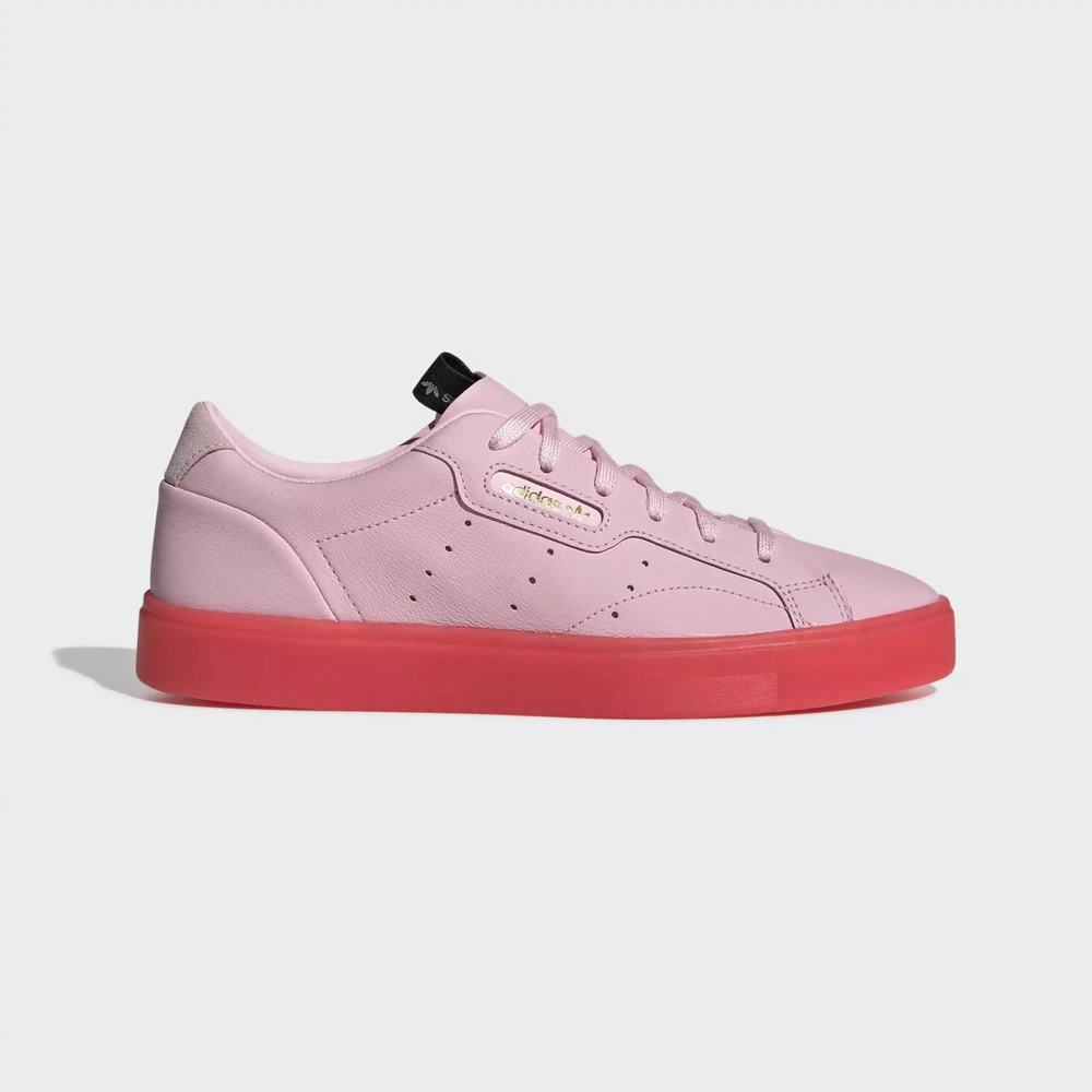 Adidas Sleek Tenis Rosas Para Mujer (MX-66741)